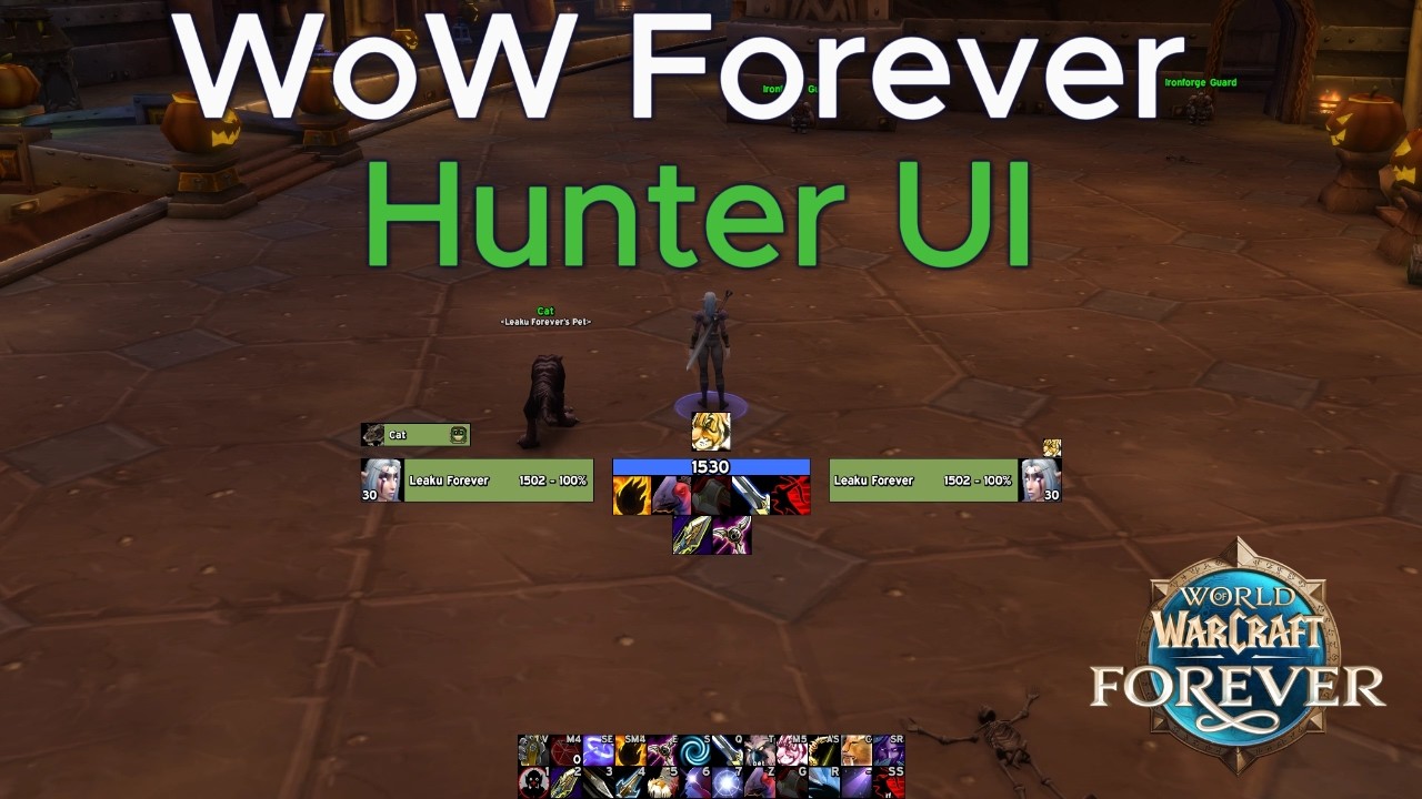 WoW Forever Hunter UI | The BEST UI Setup for All Hunters with Ellesmere UI + Free Import Codes