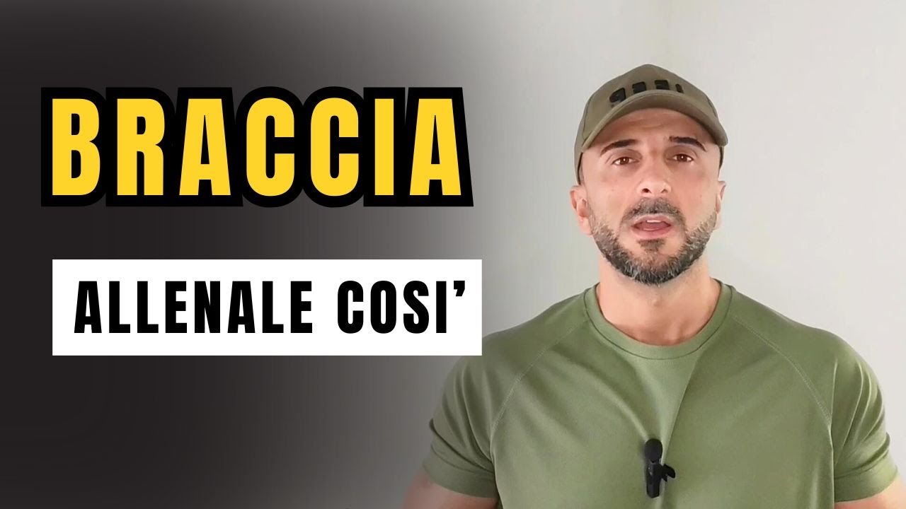 COME far CRESCERE velocemente le BRACCIA