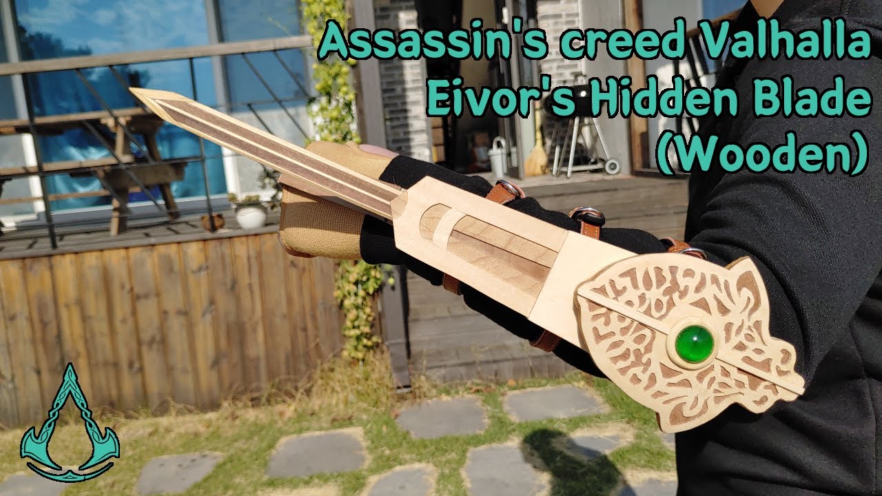 [DIY] Assassin's creed valhalla Hidden Blade, made of wood