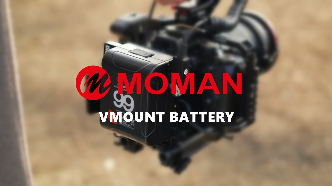 Vmount Power For ALL Your Camera Gear | MOMAN Power99 Vmount Battery