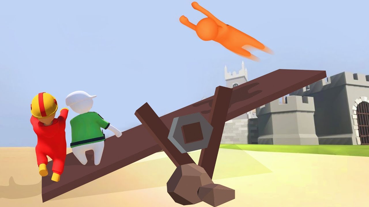 WE MADE HIM FLY! (Human Fall Flat)