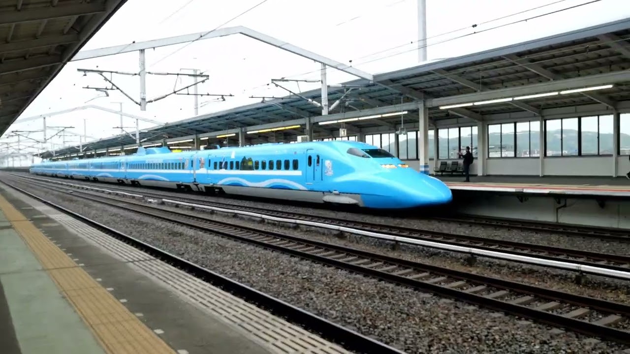 せとうちブルー号　ハローキテイ　新倉敷駅　福山駅　玉島 走る