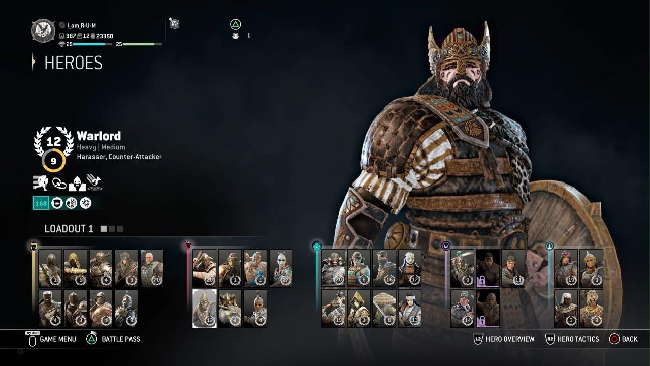 My For Honor Fashion