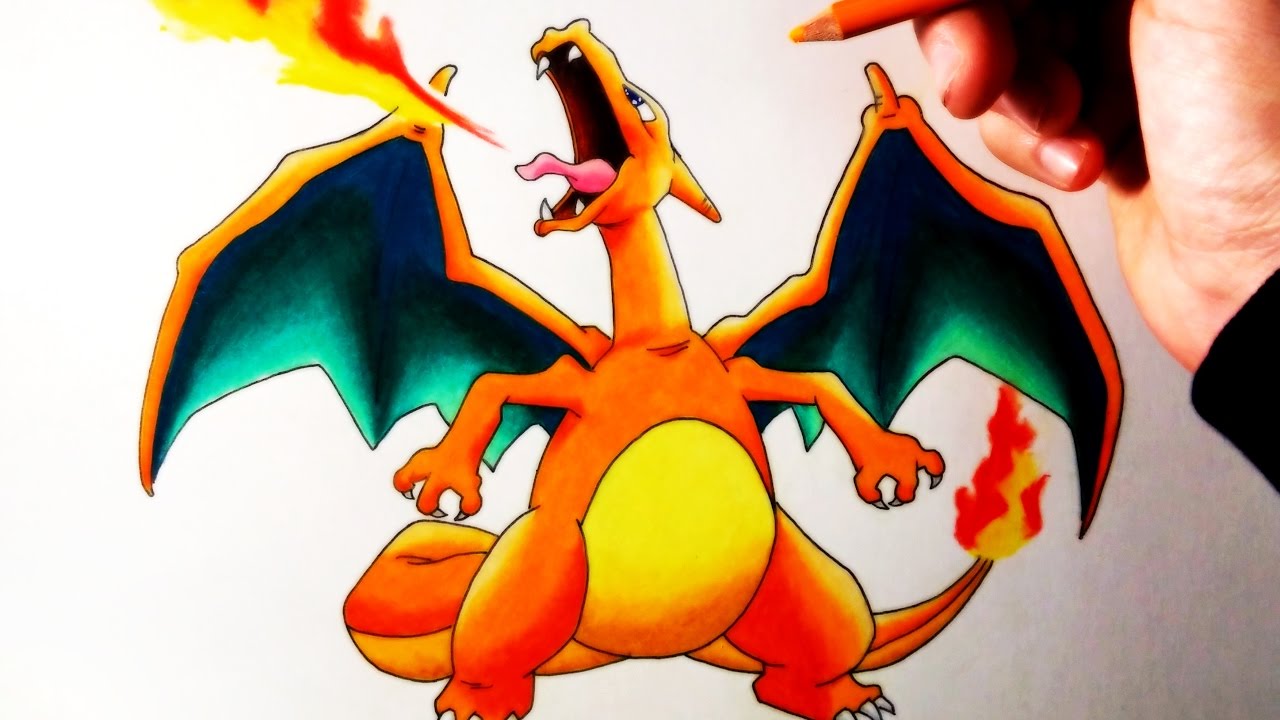 Cómo Dibujar a Charizard | How to Draw Charizard | Pokemon | ArteMaster