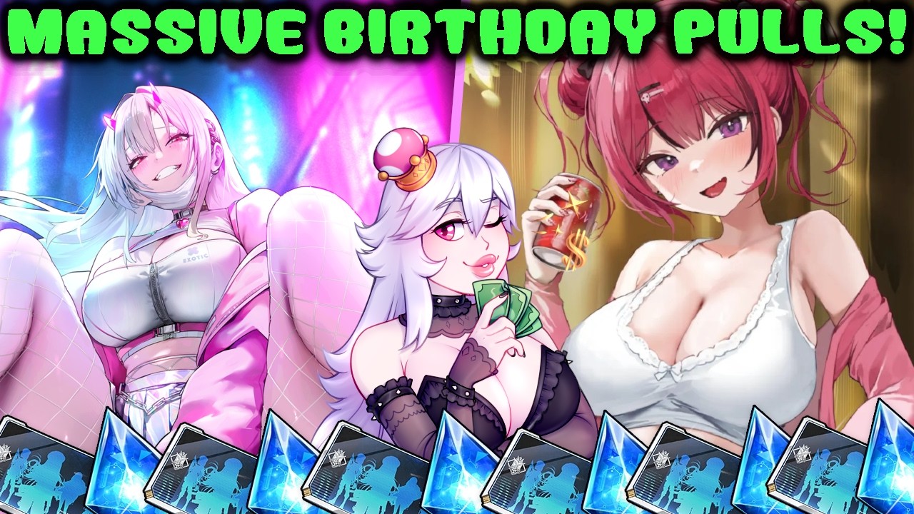 HUGE BIRTHDAY PULLS! MOLDS! AND MORE! ⌞NIKKE ⌝