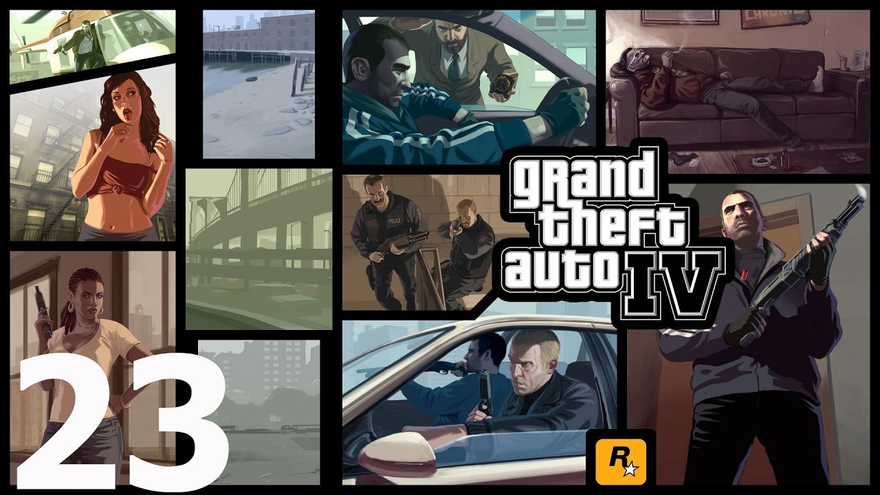 Grand Theft Auto IV #23 Nowy, stary kolega z ULP