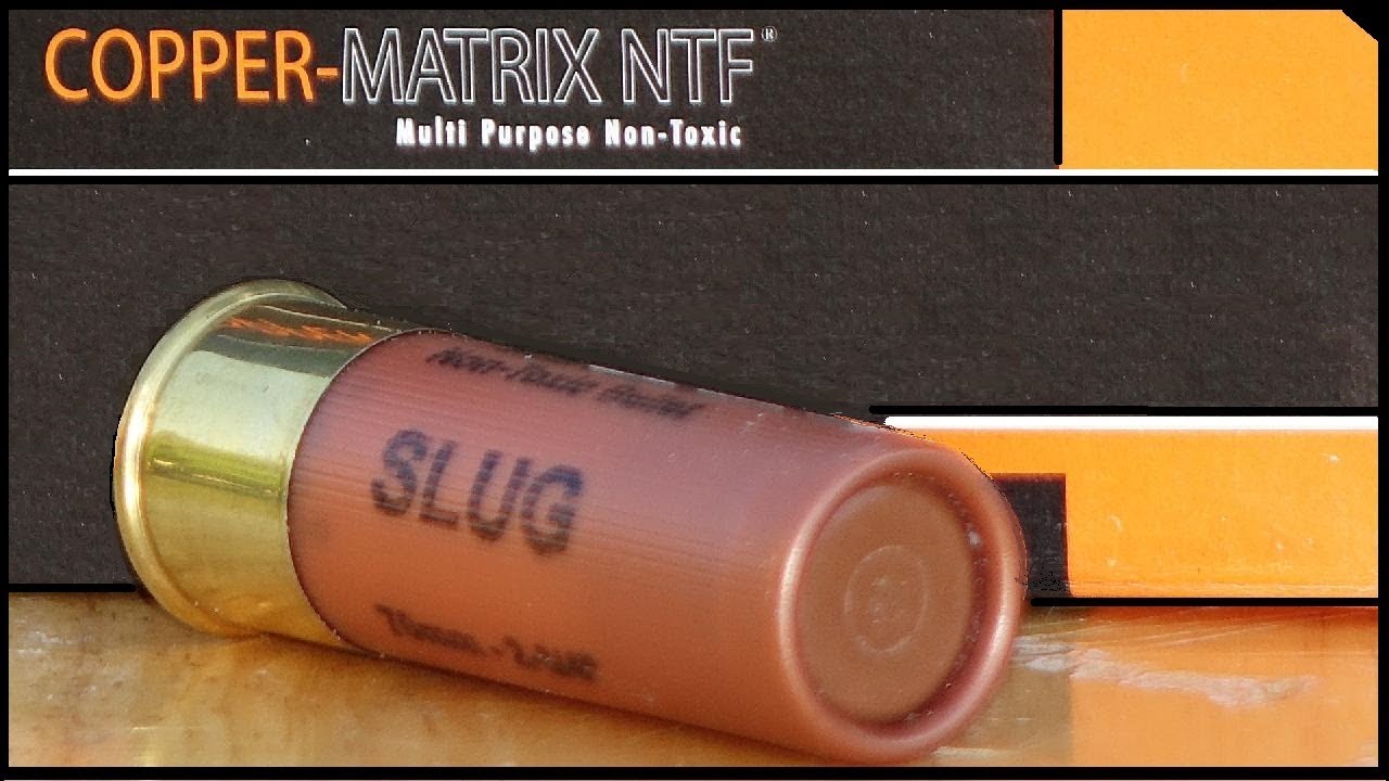 Copper Matrix Frangible Slugs -  Destroys Everything!
