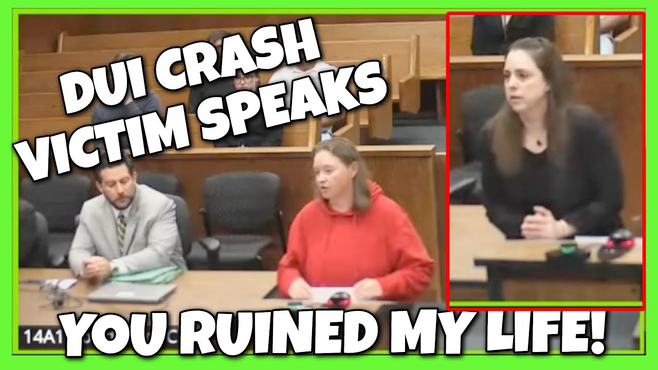 HORROR Crash Victim Faces Drunk Driver In Court