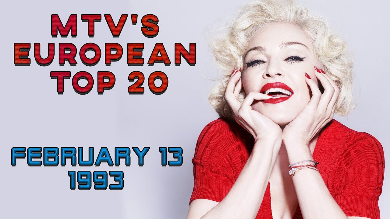 MTV's European Top 20 - 13 February 1993