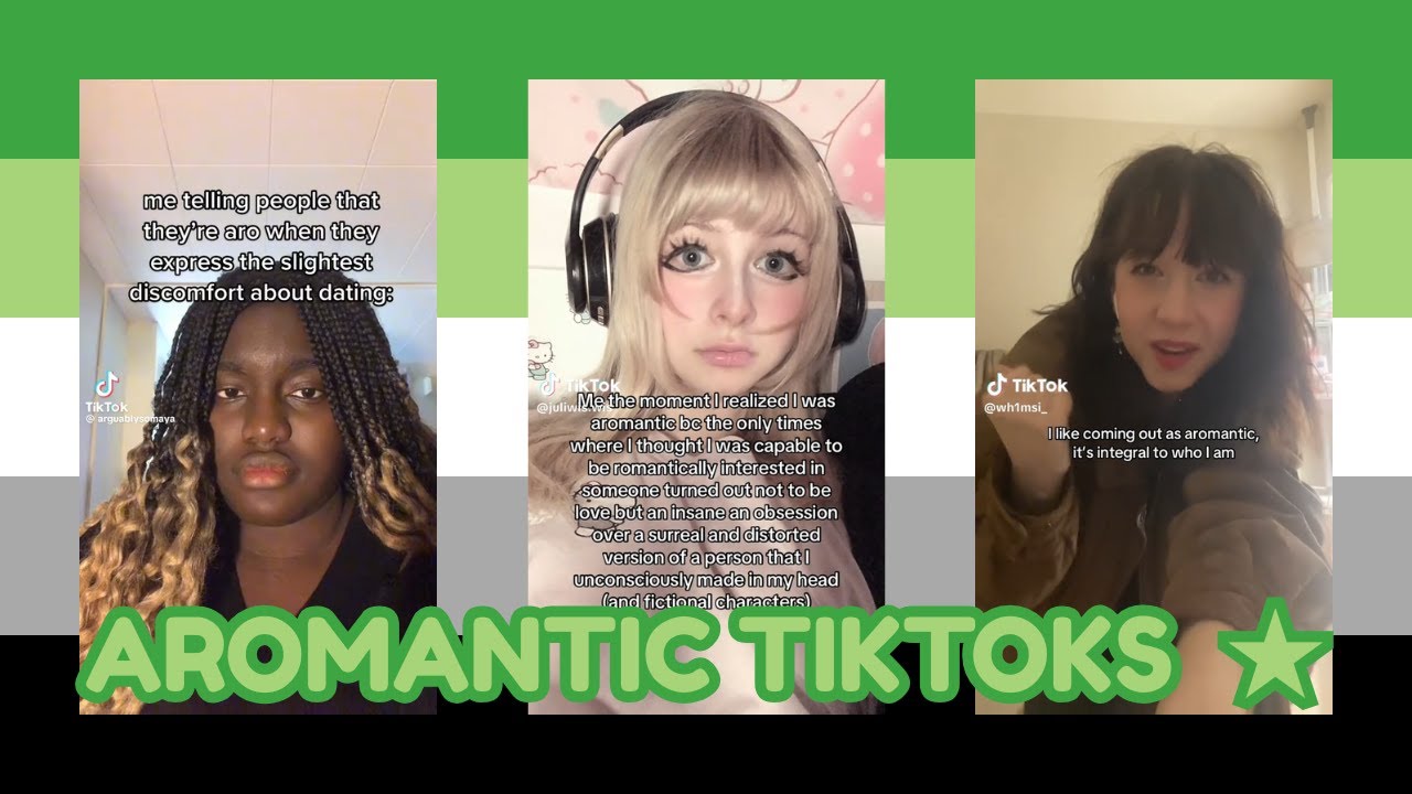 aromantic tiktoks . ݁₊ ⊹ . ݁˖ . ݁