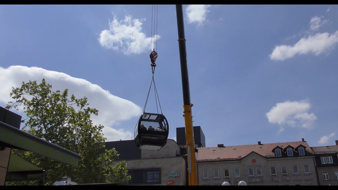 Fürther Markt Gläserne Gondel 2019