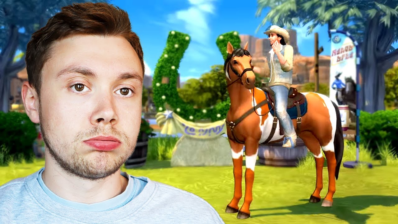 My disappointed reaction to The Sims 4 Horse Ranch trailer...