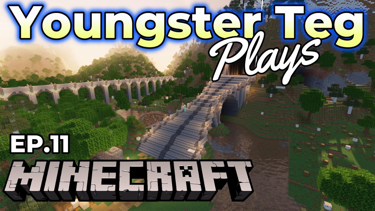 Youngster Teg Plays Minecraft Ep 11: Creeks & Copper Chests