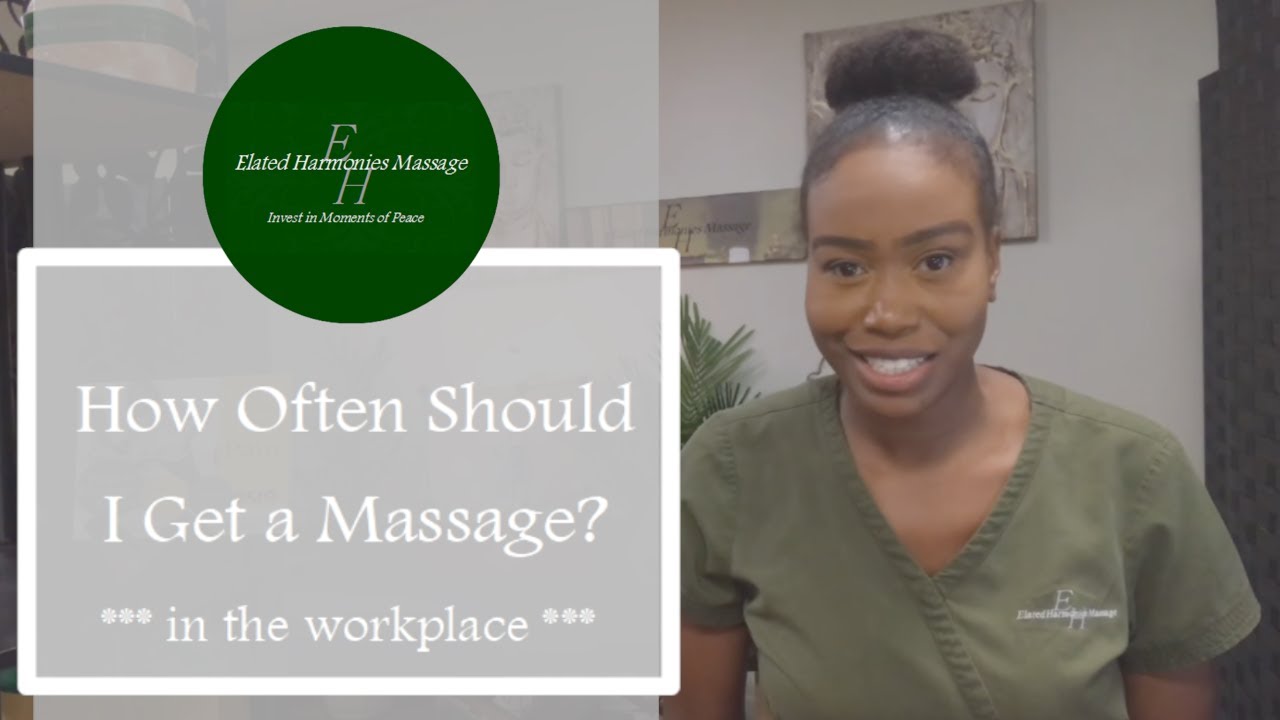 How Often Should I Schedule Therapeutic Massage in the Workplace? - Ep07