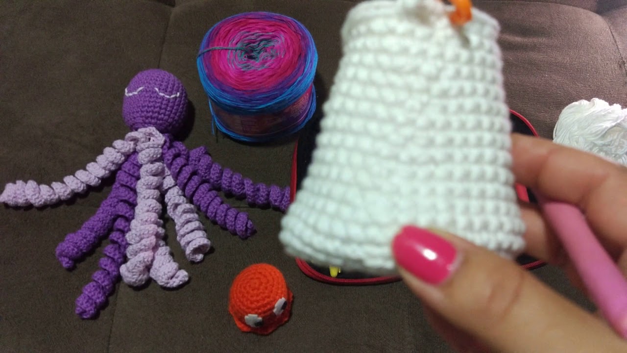 Como diminuir buracos no seu amigurumi