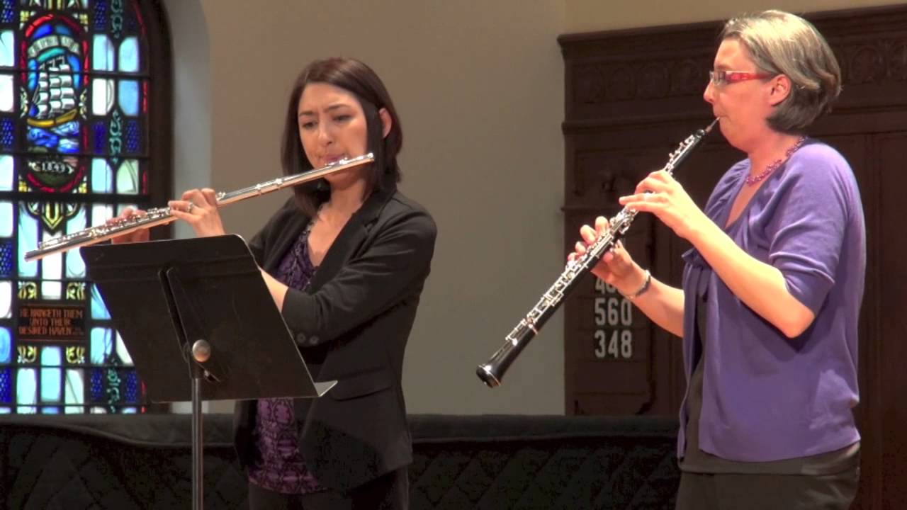 The Divisa Ensemble: Duet for Flute & Oboe Lamentabile IV (Wilhelm F. Bach)