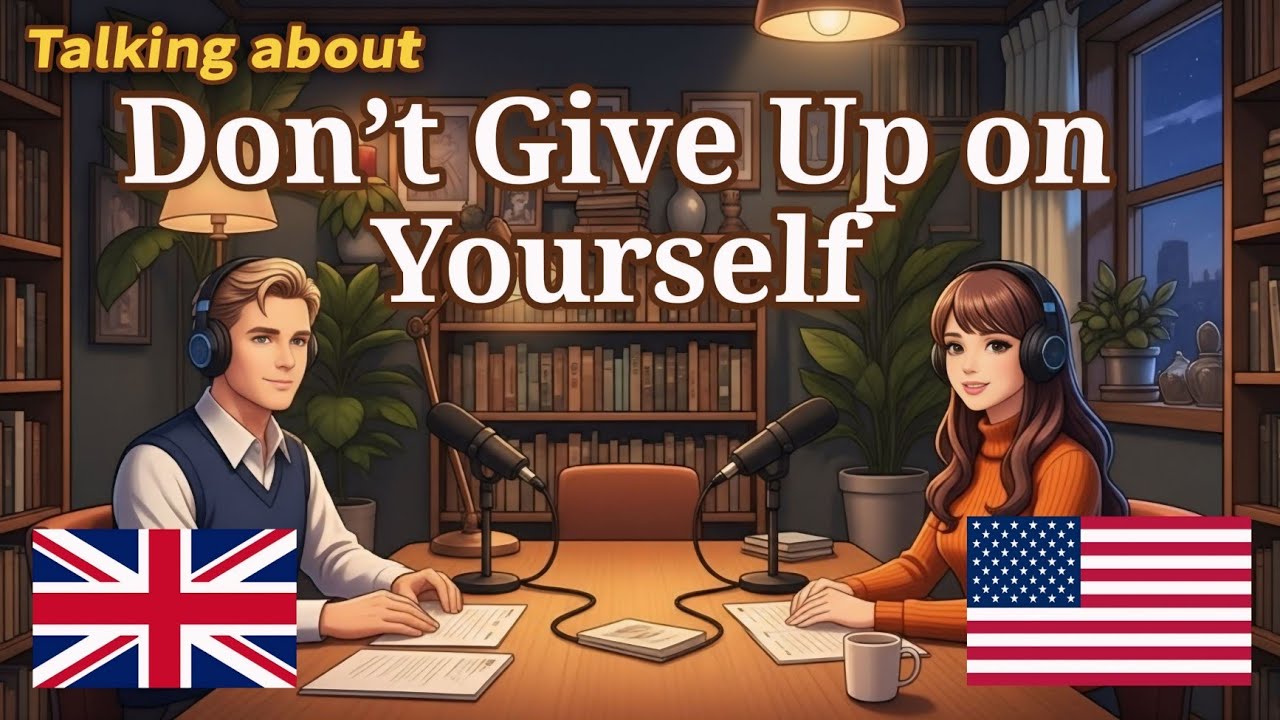  Talking About Don’t Give Up on Yourself in English | English Podcast 