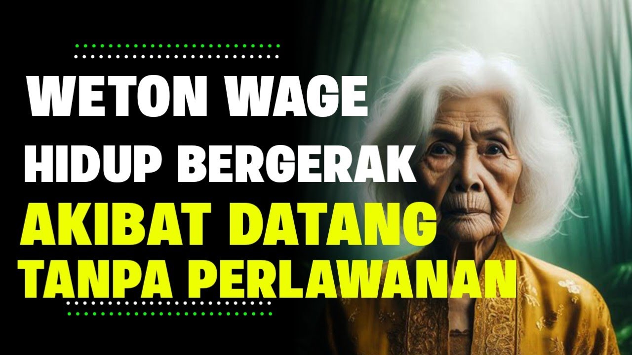 JANGAN UJI‼️ WETON WAGE TAK MELAWAN, TAPI AKIBATNYA DATANG SENDIRI