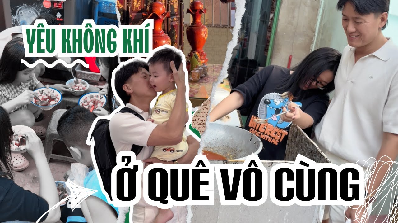 Về quê Tuyên thích cái không khí quây quần bên nhau như thế này