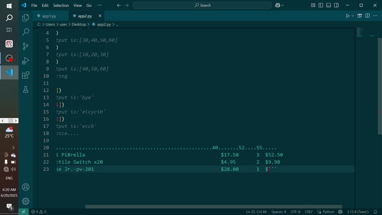 Python complete New-Series Part 5 slicing