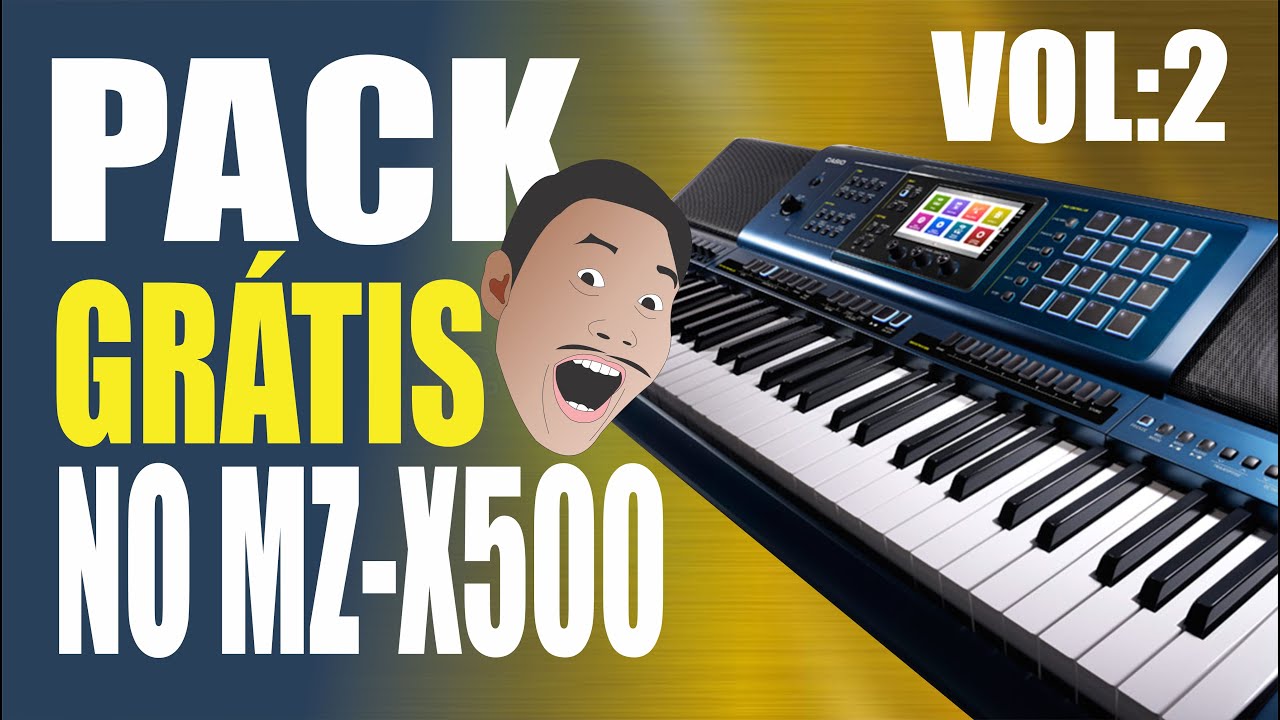 PACK GRÁTIS DO MZ-X500 VOL:2