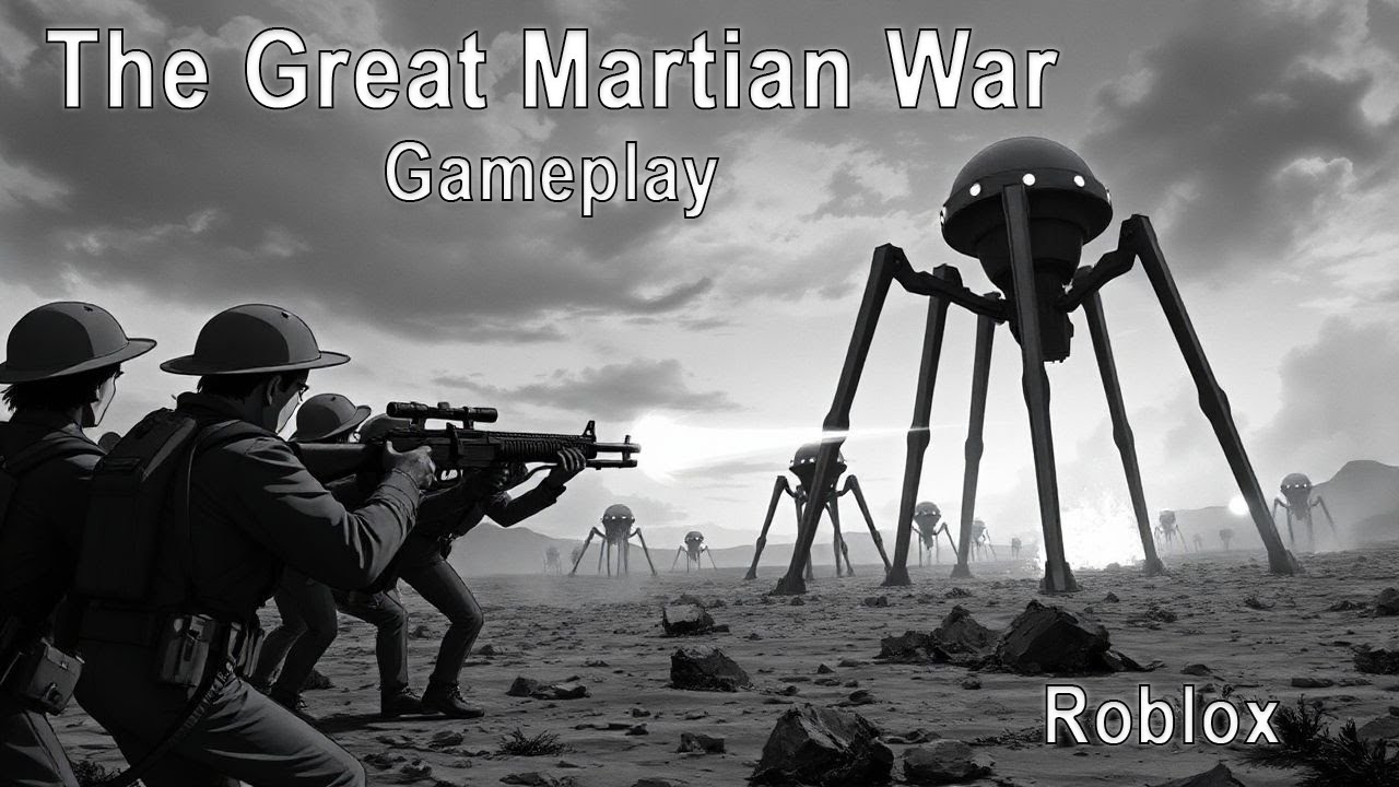 Survive the Invasion: The Great Martian War Gameplay 2 Roblox