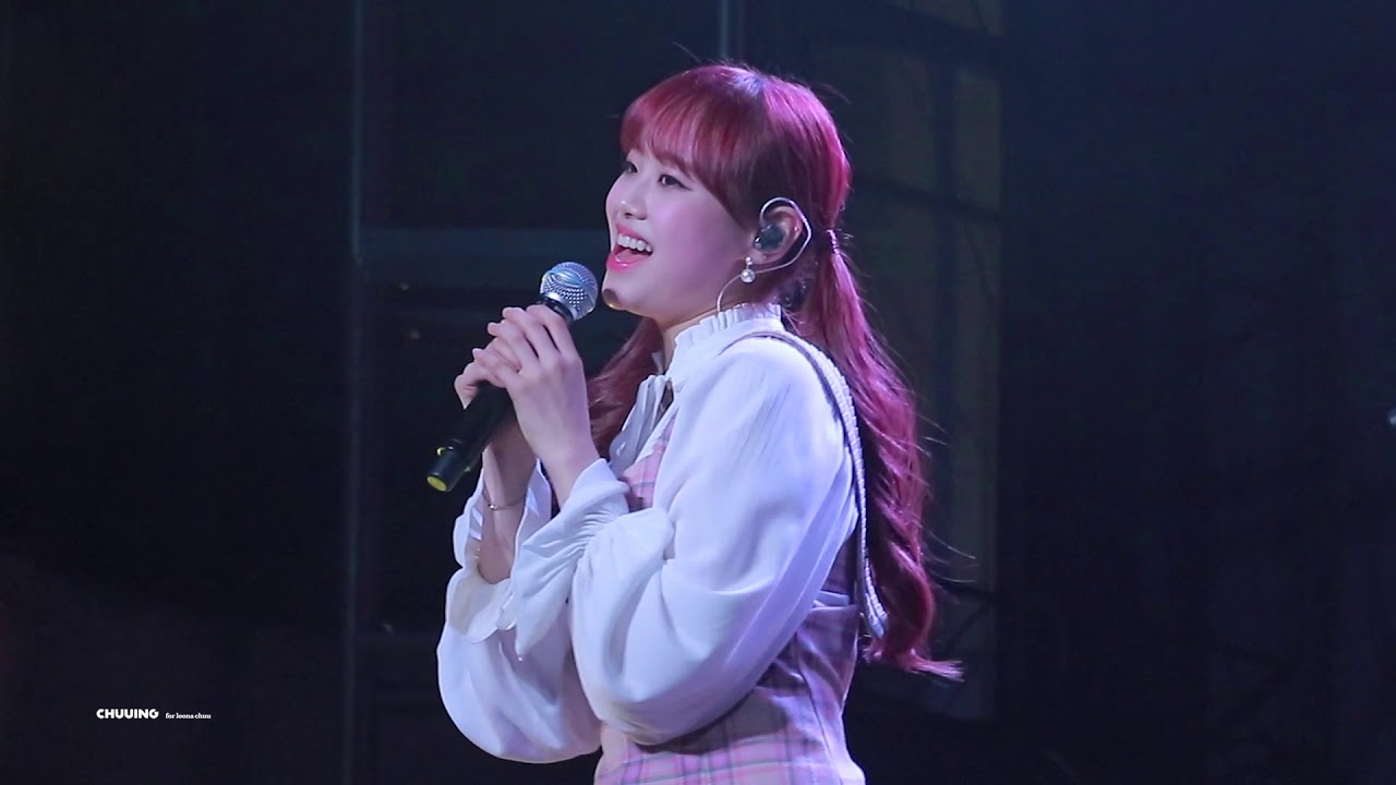181124 키스는 다음에 Chuu focus LOONA STUDIO YEOJIN+SECRET HERTZ