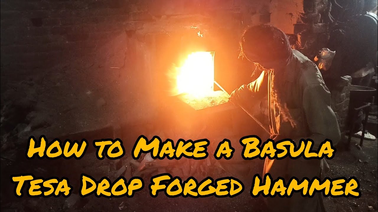 How to Make a Basula Tesa Drop Forged Hammer #forging #powerpressmachine