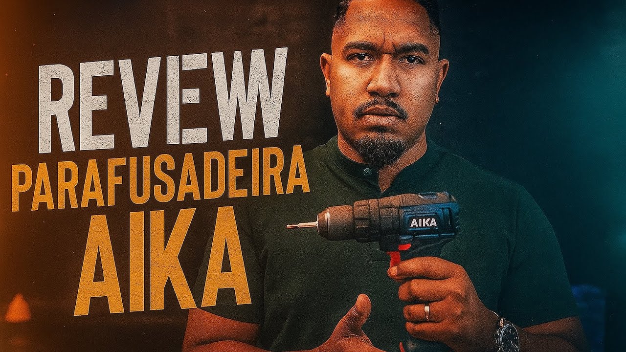 Parafusadeira AIKA 16V 🔩 | Vale a Pena? Custo-Benefício e Qualidade na Prática!