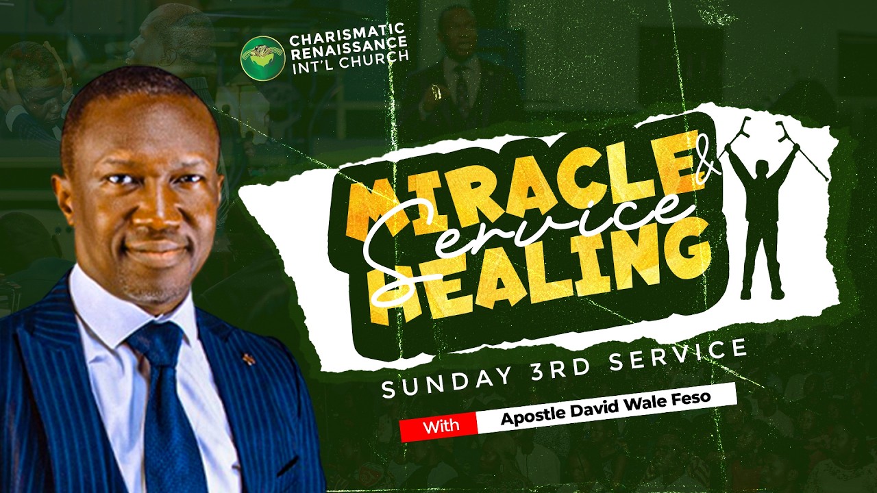 Sunday 3RD Service LIVE || HEALING AND MIRACLE Service || Apostle David Wale Feso