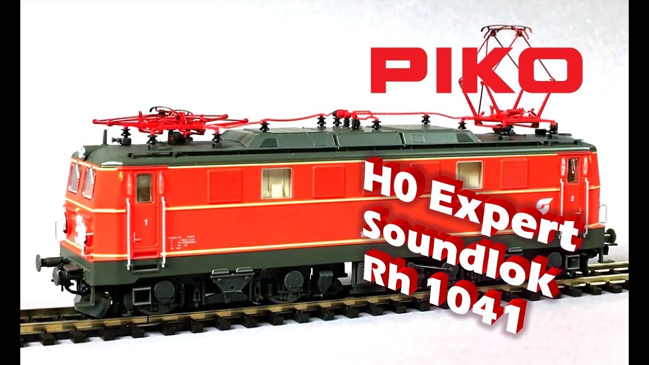 PIKO [061] H0 Expert Soundlok E-Lok Rh 1041 &Ouml;BB - Modellvorstellung