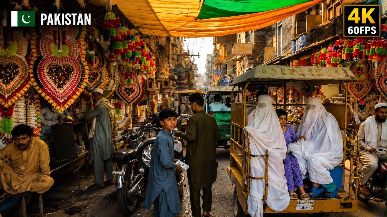 🇵🇰Bannu, Pakistan | 4K Walking Tour with Captions