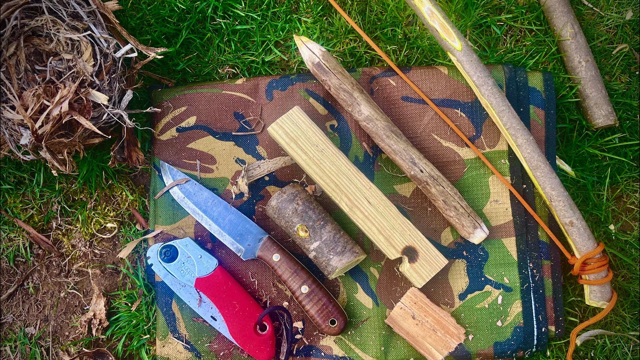 How to make Bowdrill Friction Fire 