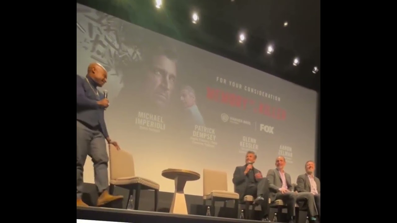 Patrick Dempsey & Michael Imperioli at Emmy FYC for Memory Of A Killer (13/05) #patrickdempsey 
