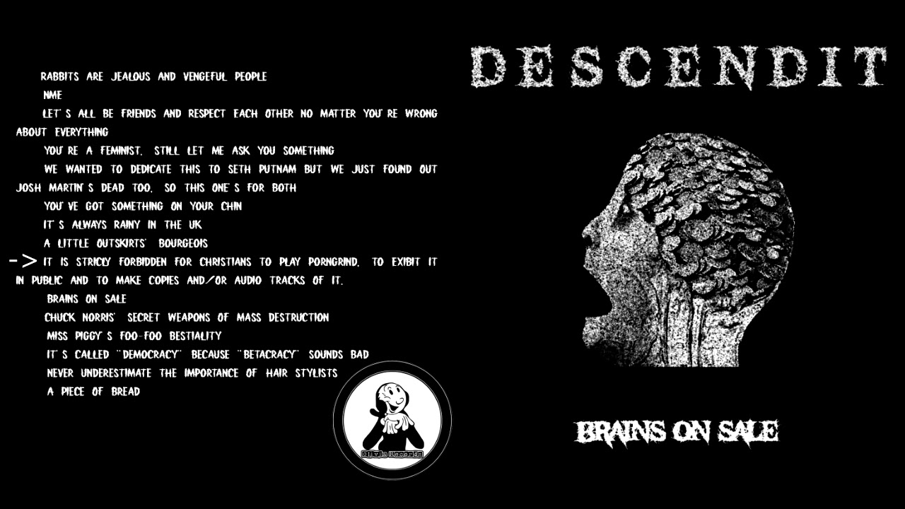 Descendit - Brains on Sale (full album)
