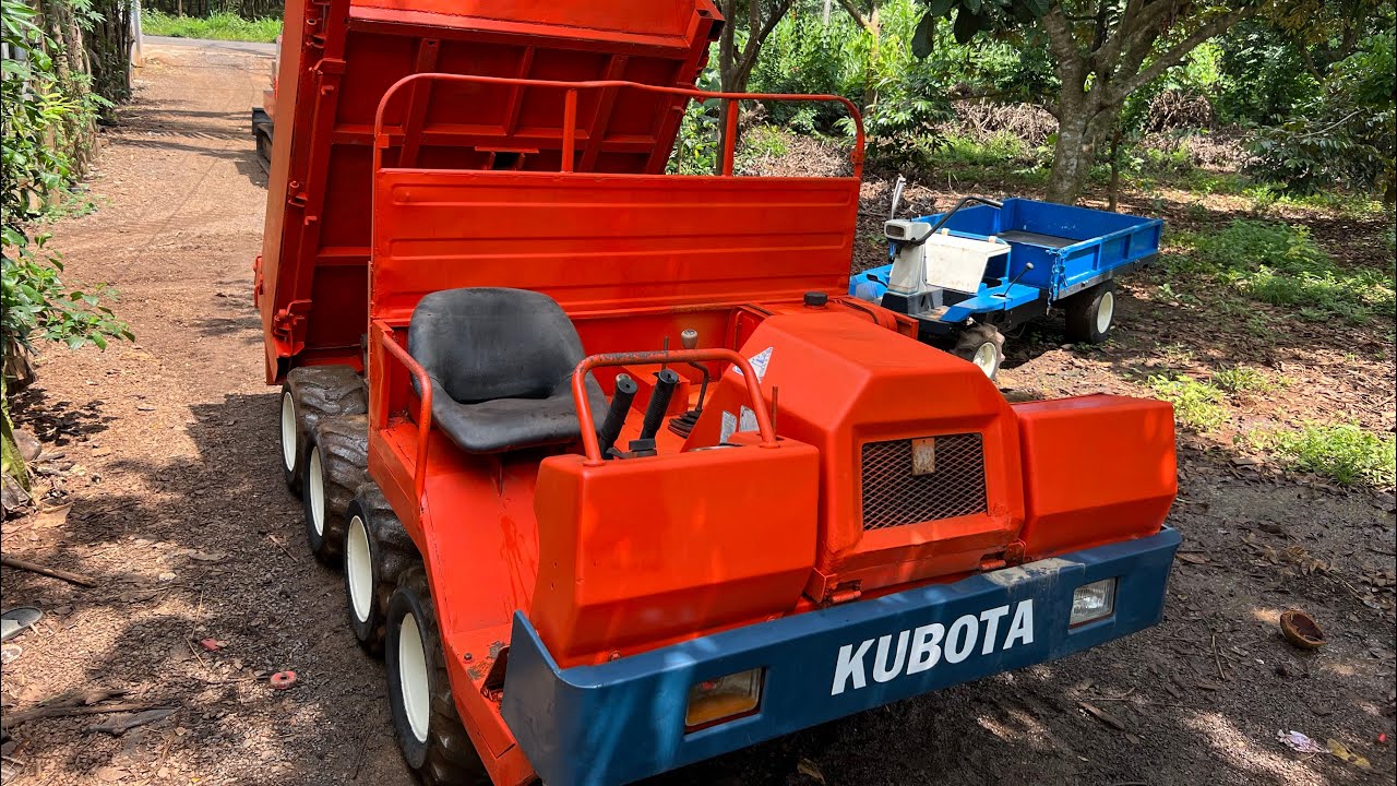Xe rùa 8 bánh 4 cầu kubota giá chỉ 75tr ae mua xe gọi 0972845124