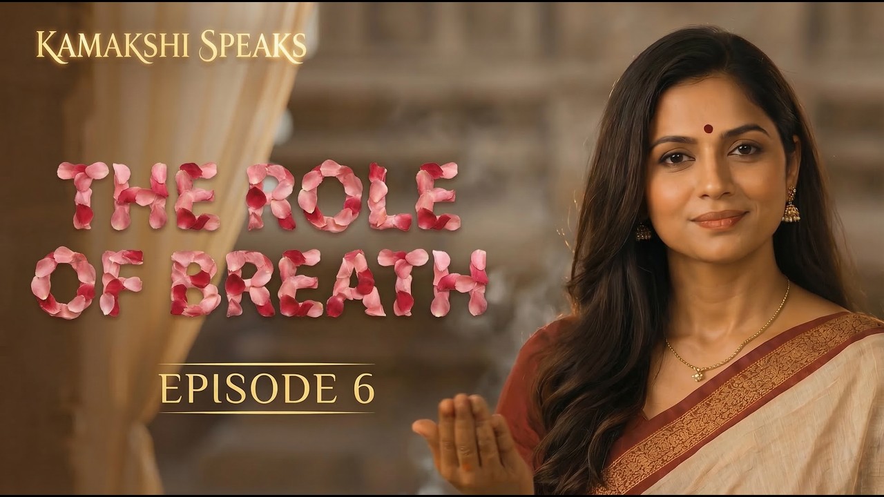 KAMAKSHI SPEAKS |   EPISODE 6 THE ROLE OF BREATH |  | VISHFLIX | Anandan Sundararajan