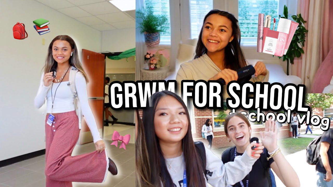 FIRST DAY of HOCO WEEK 🫣 High School Vlog + Spirit Week