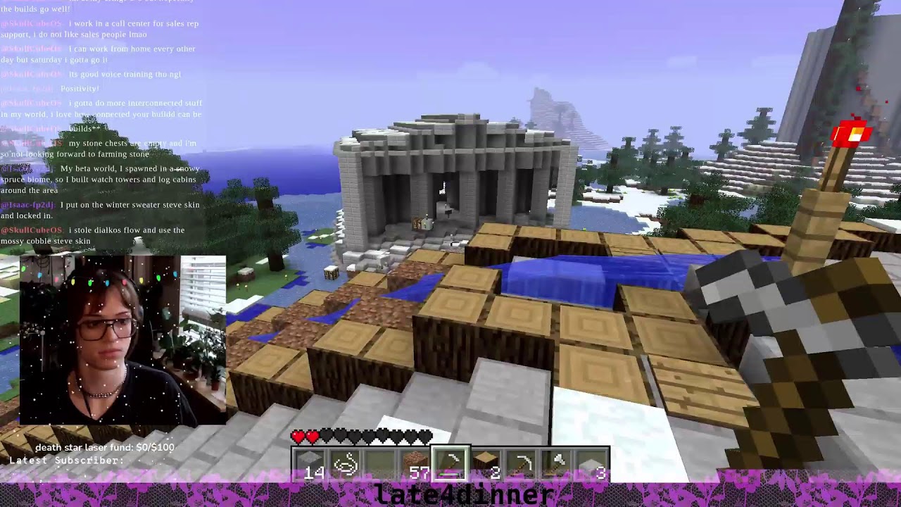 Building in Beta Minecraft