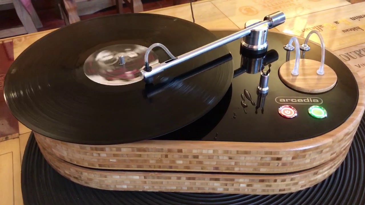 Arcadia record cleaning machine