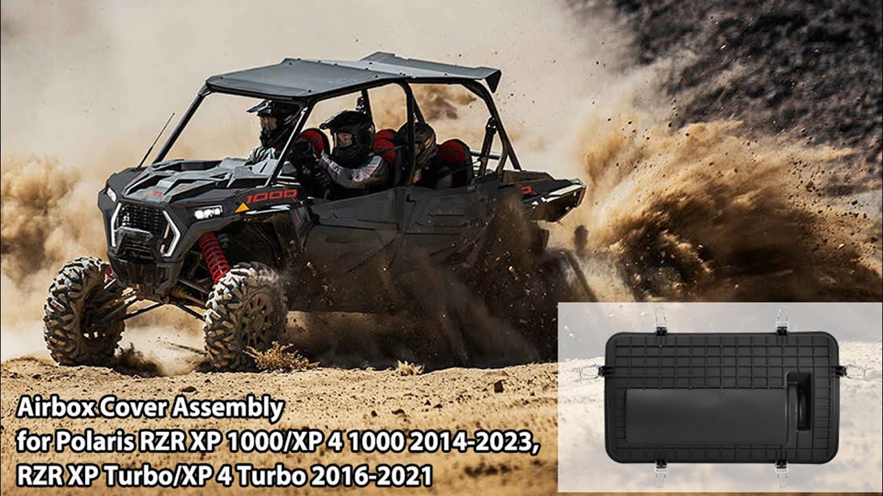 Installation of SAUTVS Airbox Cover Assembly for Polaris RZR XP 1000 XP4 1000 XP Turbo 2014-2023 