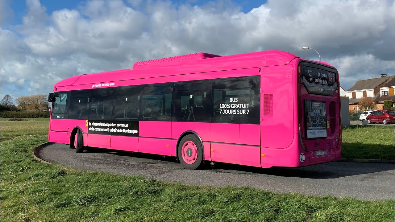 Iveco Urbanway 12 GNV BHNS Voith €6 n°479 | DK’Bus (4K)