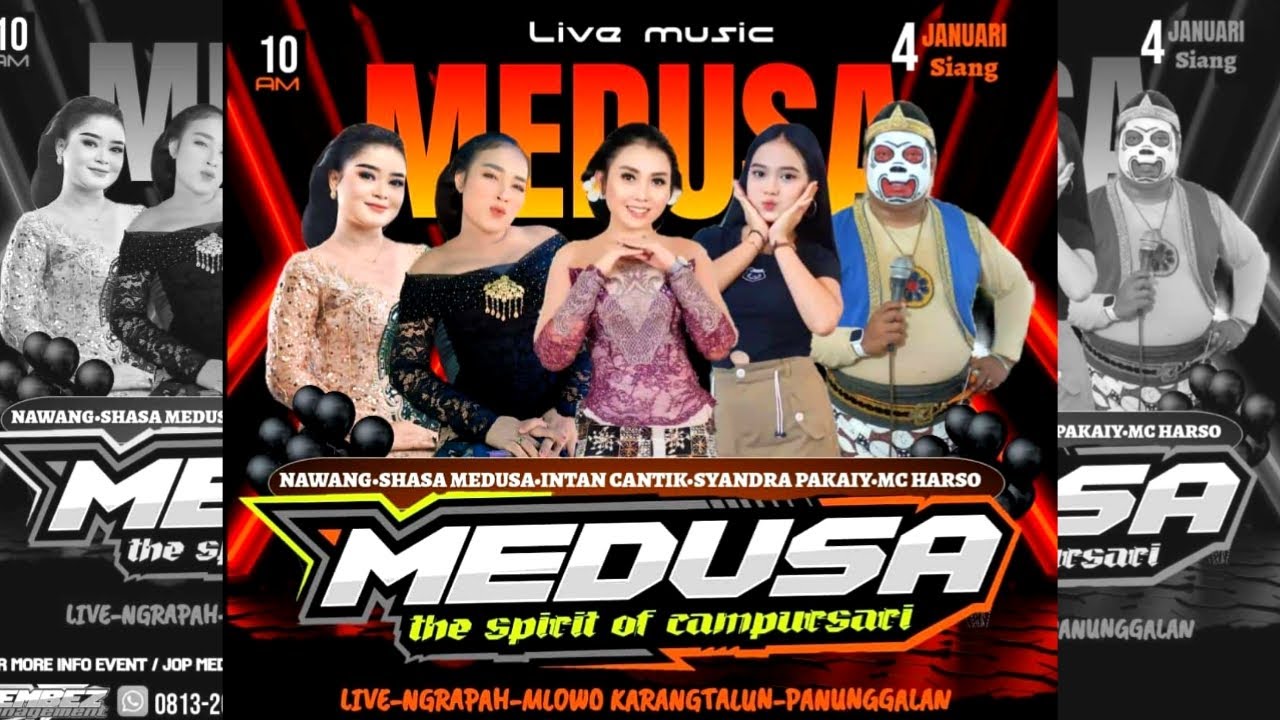 ⭕LIVE MEDUSA CAMPURSARI 