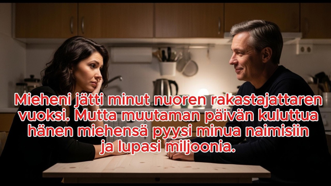Mieheni jätti minut nuoren rakastajattaren vuoksi… mutta pian hänen miehensä kosikin minua!