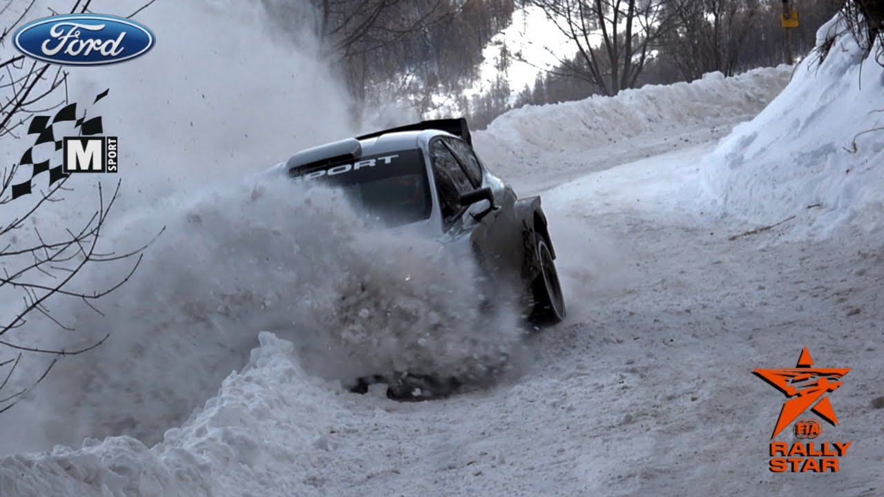 Crash Full Snow / Romet Jürgenson Test Rallye Monte-Carlo 2026 / Ford Fiesta Rally 2 /Anti-Lag Sound