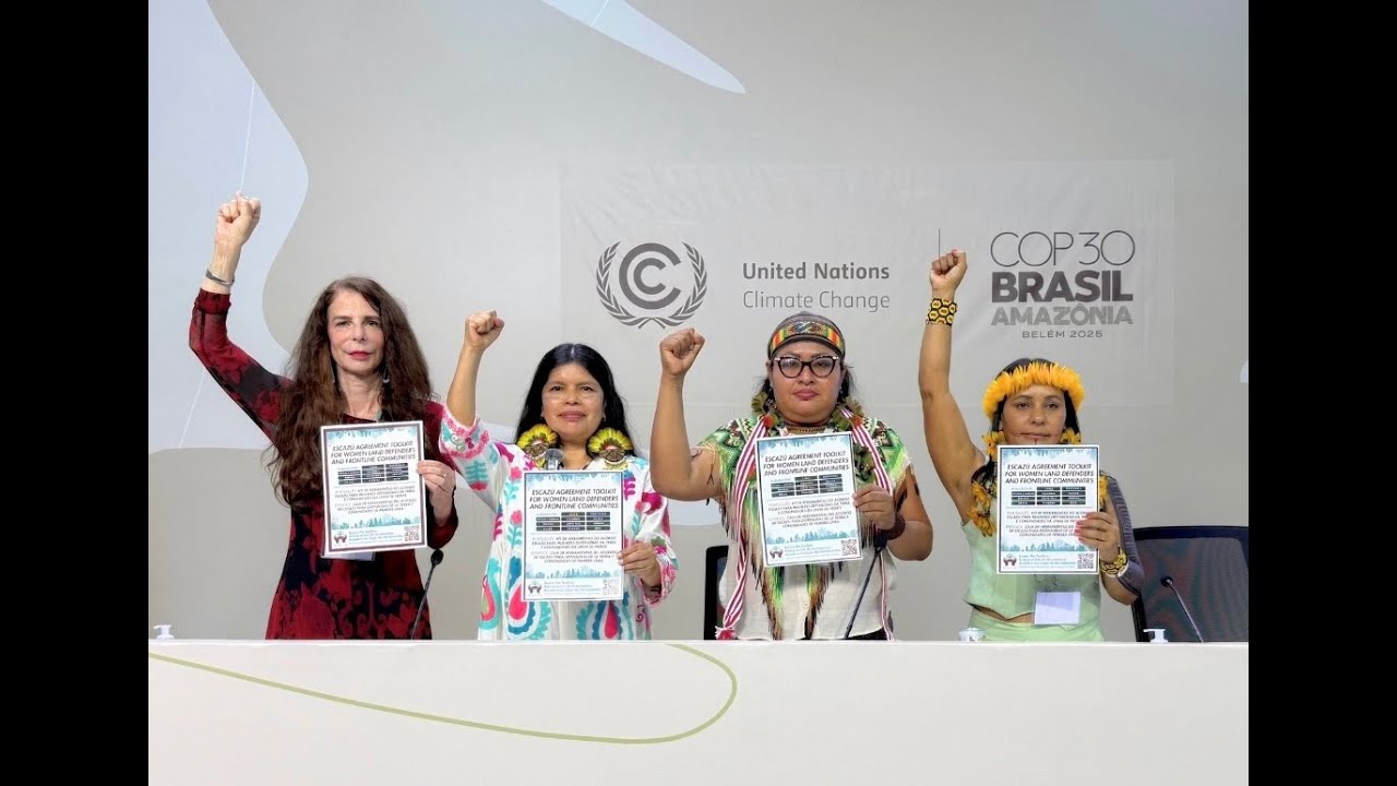 Indigenous Women from the Amazon: Protect Forests & Indigenous Rights | WECAN COP30 Press Conference