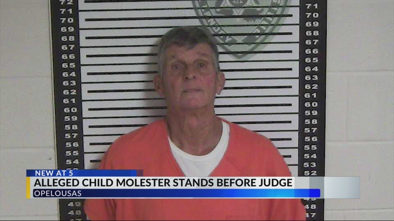 Alleged child molester stands before judge