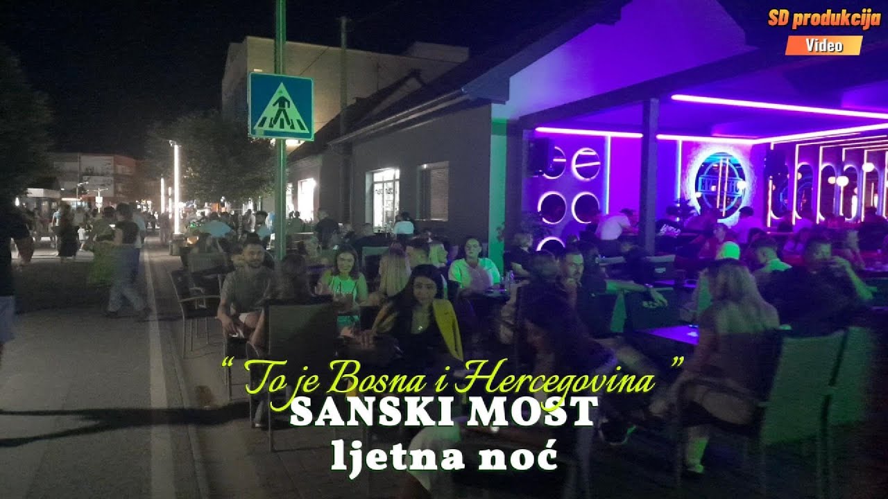 Sanski Most noću