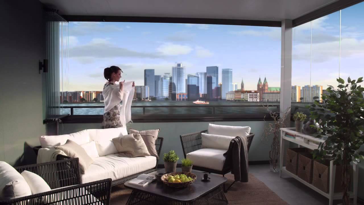 How to use the Lumon balcony glass system