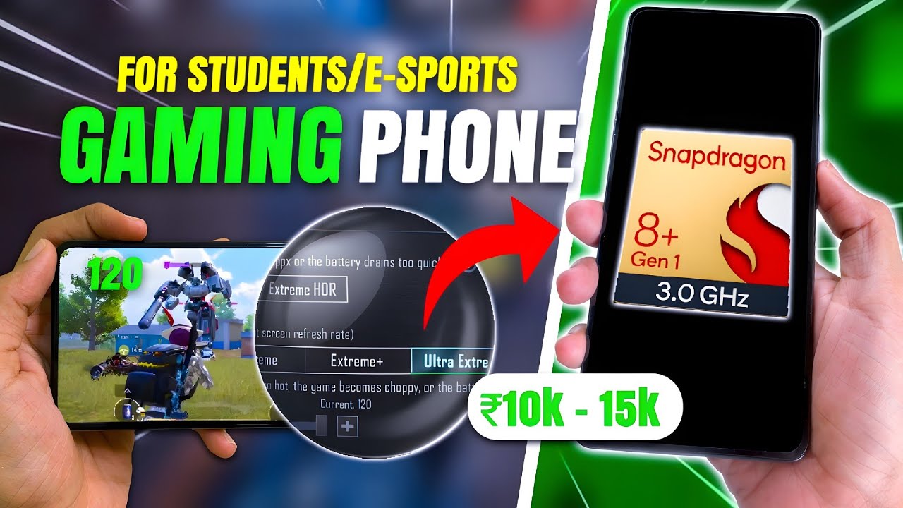 How I Buy E-Sports Gaming Phones 🤯 (3Ghz CPU) Under ₹10K–₹15K ? For Students • 90/120 FPS BGMI/PUBG